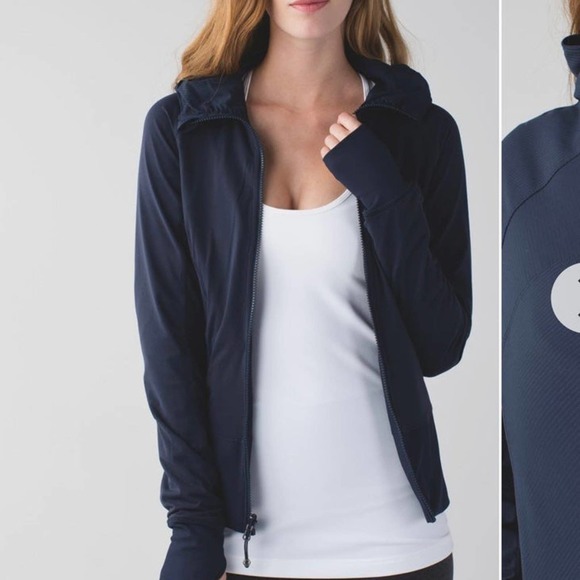 Lululemon In Flux Reversible Jacket Navy Inkwell 6 - Picture 1 of 12